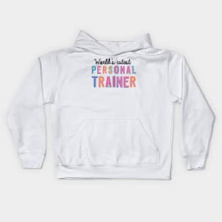 Personal Trainer Gifts | World's cutest Personal Trainer Kids Hoodie